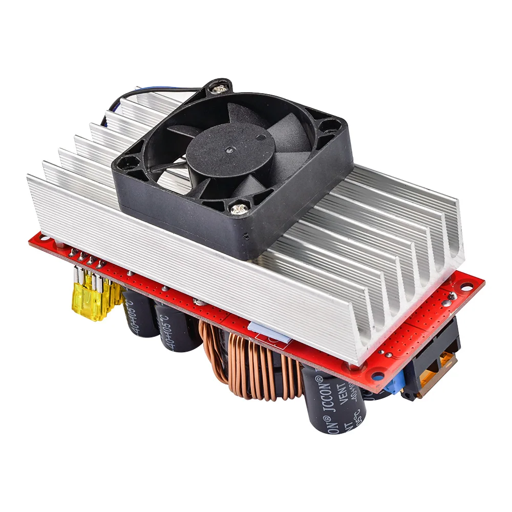 1200W/1500W/1800W 20A/30A/40A DC-DC Boost Converter Step Up Power Supply Module 10-60V to 12-90V Adjustable Voltage Charger