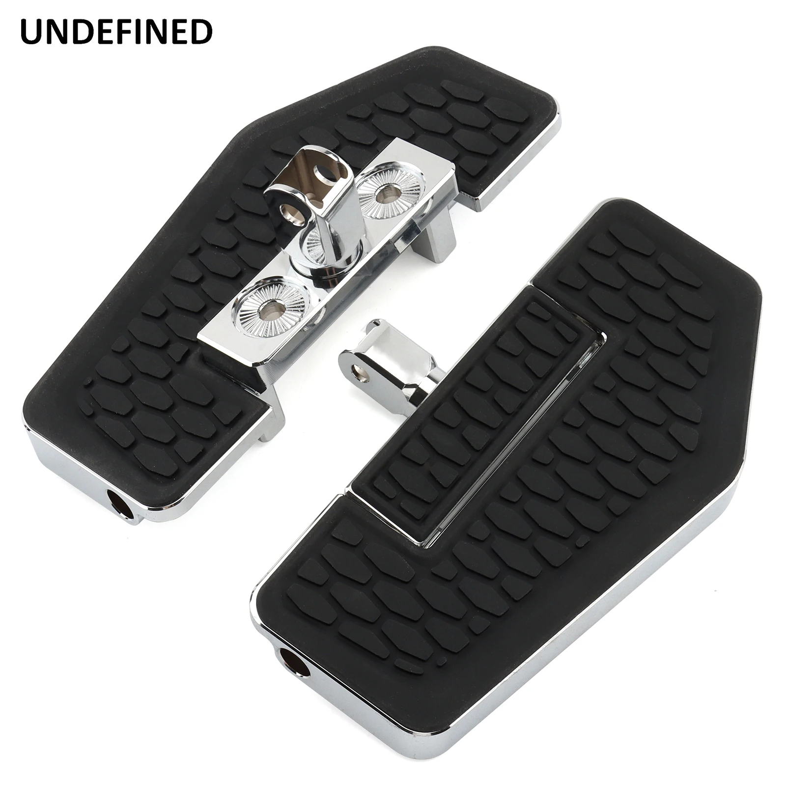 Motorcycle Front Foot Pegs Mini Floorboards Footrest Pedals For Honda VF1100S V65 Sabre VF750CD Magna Deluxe VTX1800C VTX1800F image 3