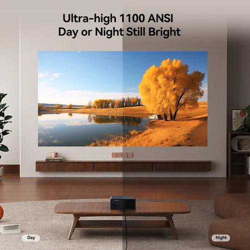 Imagen 2 del producto Wanbo X5 Pro 2025 Nuevo Proyector en línea 4k Full HD 1080P HDR10 Proyector 1100 ANSI Android TV11.0 ASA3.0 Proyectores de enfoque automático