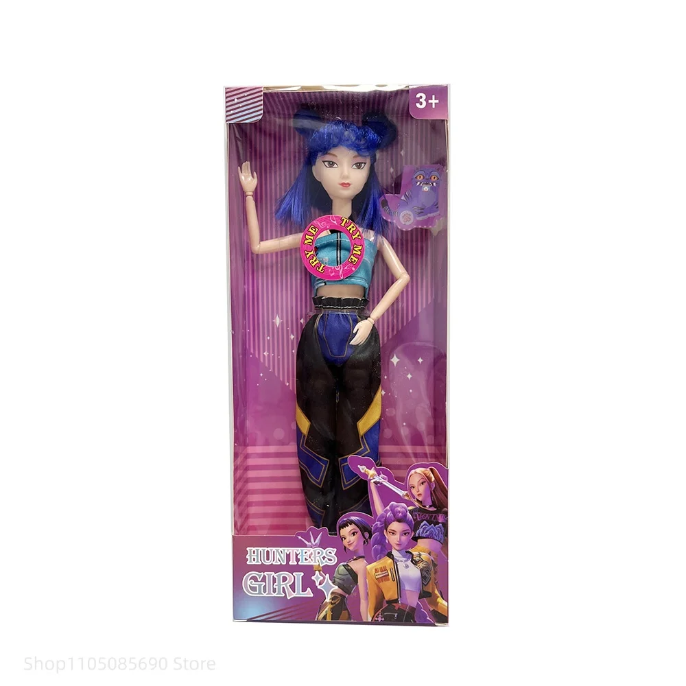 2026 نمط الموسيقى الساخنة KPop الشيطان هنتر أنيمي الشكل رومي ميرا زوي عمل الشكل تأثيري دمية لطيف هدية للأطفال هدايا عيد ميلاد