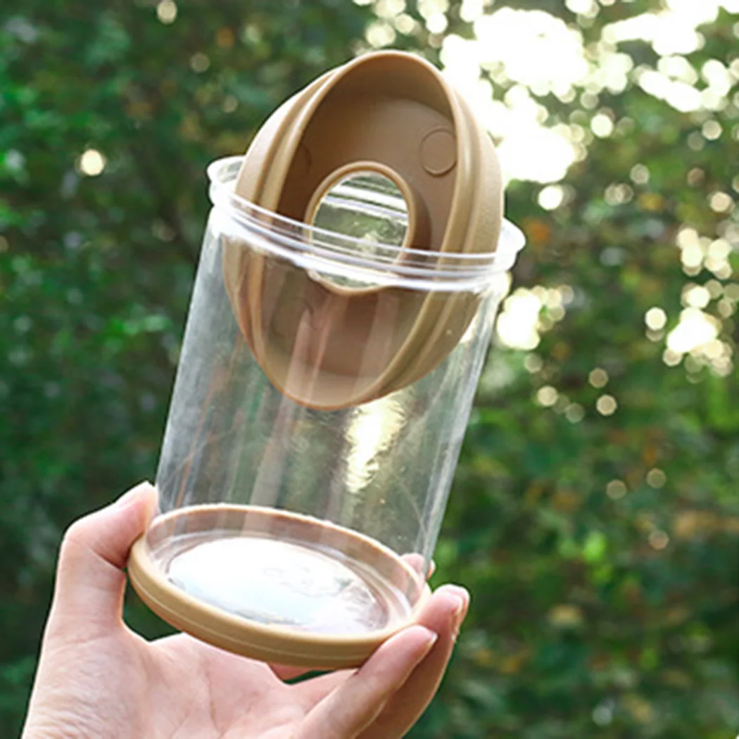 Transparent Flower Pot Set 2PCS for Small Potted Plants Practical Design with Strong Durability and Water Saving Features