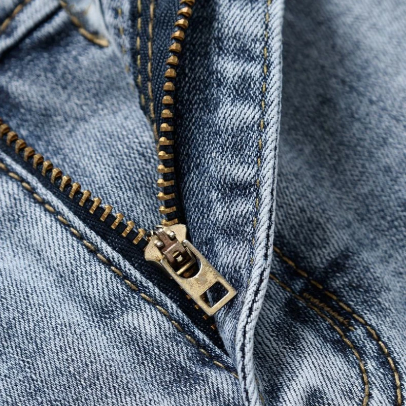 2023 Autumn New Women Trousers Stretch Jeans Tight High Waist Slim Fit Pencil Pants Fashion Casual Ankle Length Pants