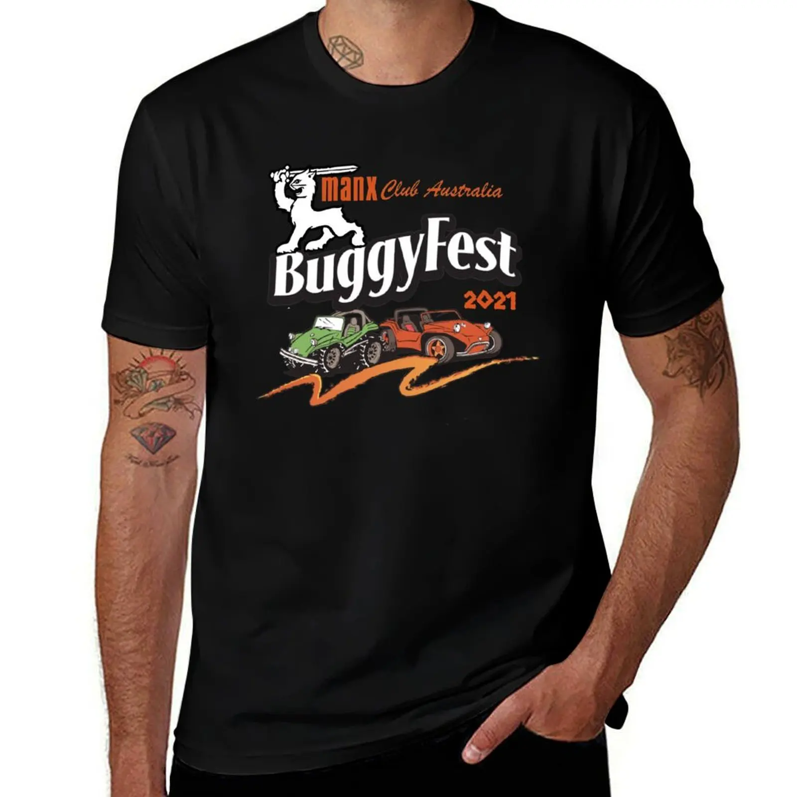 

BuggyFest 2021 T-Shirt man t shirt luxury printed t shirts for man T-Shirt