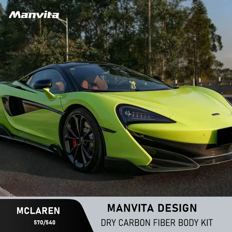 Manvita Dry Carbon Fiber Body Kit High Performance Full Dry Carbon For McLaren 570 540 OEM Style Aero kit