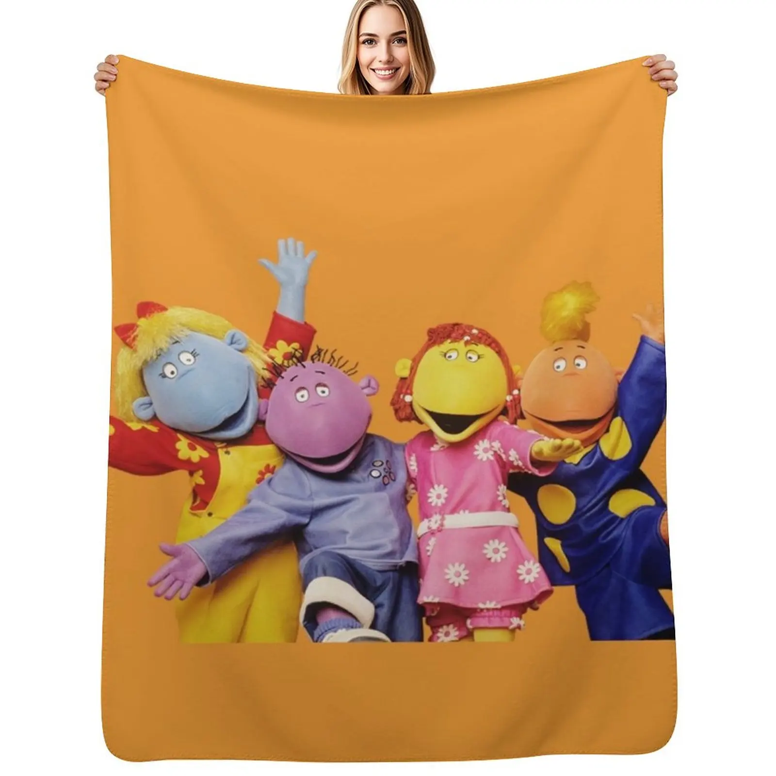 

Tweenies Throw Blanket Men's Soft Warm Throw Blanket for Couch