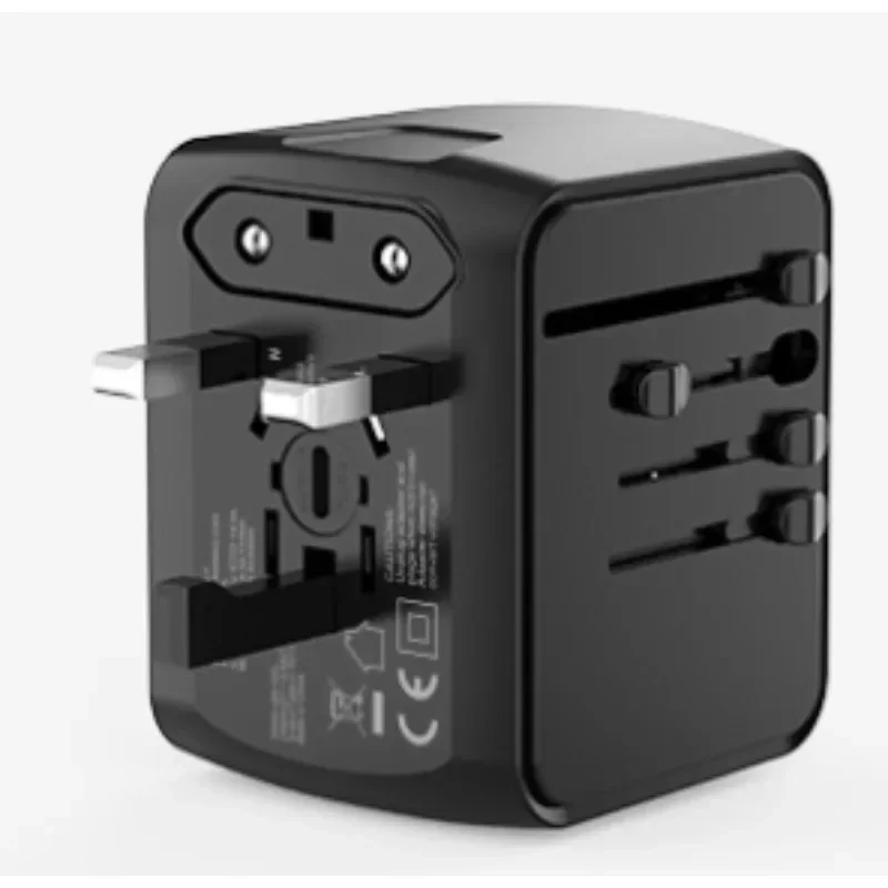 For Universal Travel Charger Adapter Plug Socket with three usb and one type C charger power adapter