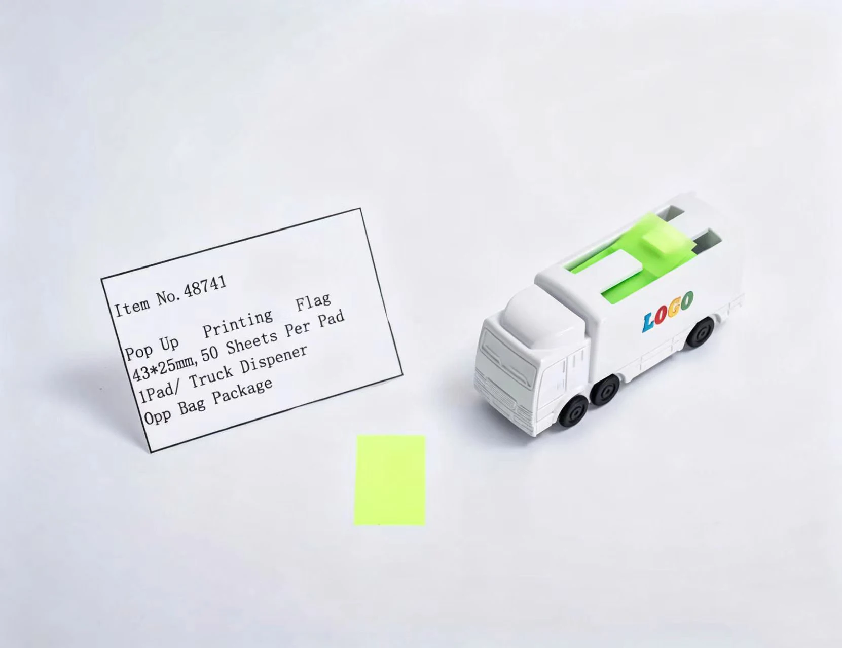 Pop Out Neon Film Page Flags 43*25mm 50 Sheets/Pad With Plastic Dispenser 1 Pad Each OPP Bag Packed Index Markers Book Marking S