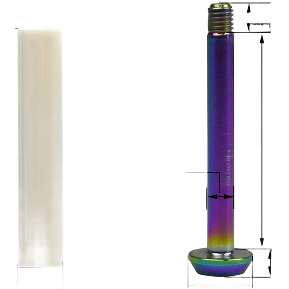 

Extended Shaft Length Guide Wheel Axle Bike Maintenance Bicycle Upgrades Smooth Gear Shifting 41mm Extended Shaft