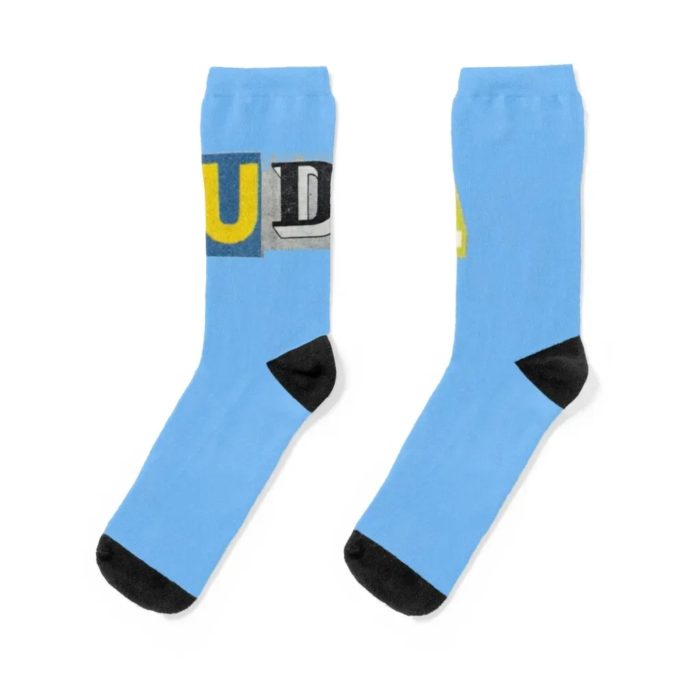 

UDEL University of Delaware Socks Crossfit compression Socks For Man Women's