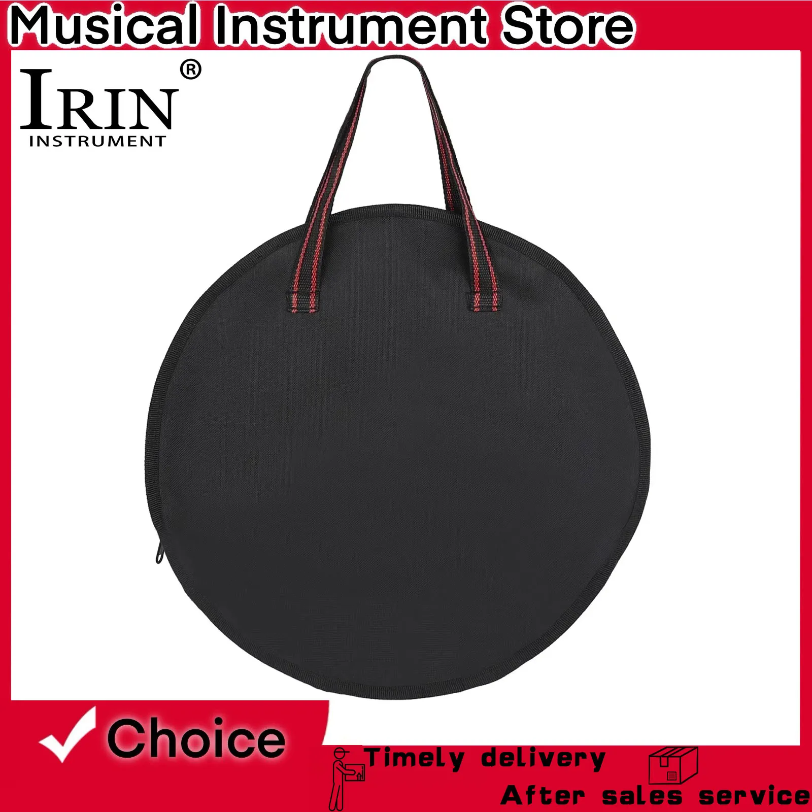 IRIN 10 بوصة كتم طبل حقيبة المحمولة كتم طبل حقيبة التخزين أكسفورد القماش مقاومة الاحتكاك قرع الآلات الموسيقية جزء #1