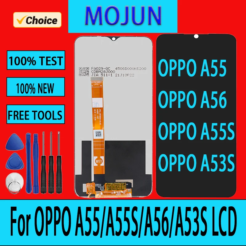 LCD Display For OPPO A53S LCD Display Touch Screen Digitizer Assembly For OPPO A55 A55S A56 A53S LCD Screen Replacement