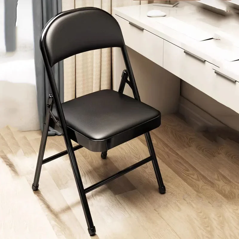 

Mobile Gamer Dining Chairs Modern Space Savers Restaurant Portable Folding Dining Chairs Design Silla Comedor Home Furniture