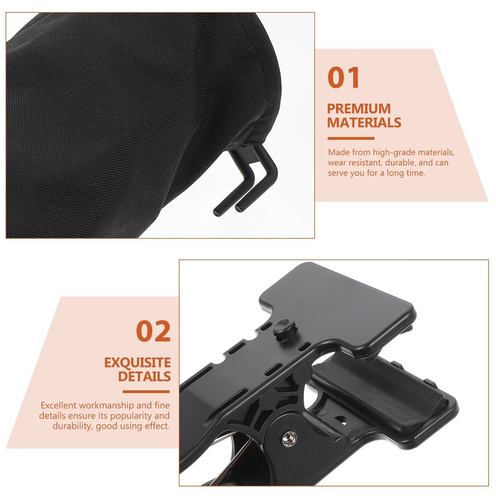

Drum Stick Storage Bucket Drumstick Organizing Holder Case Bag Percussion Pouch Black Portable