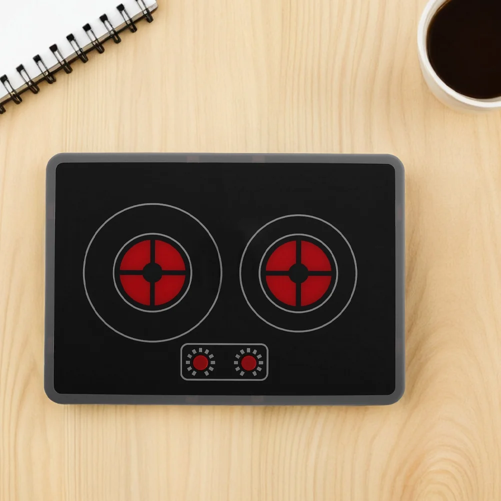 2 pçs crianças fogão luzes realistas sons cozinhar playset para crianças fingir utensílios de cozinha acessórios das crianças jogar