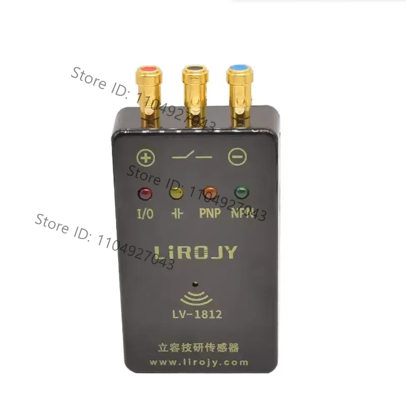 Sensor test box Optoelectronics close to magnetic switch Fiber amplifier detector LV-1812 portable sensing
