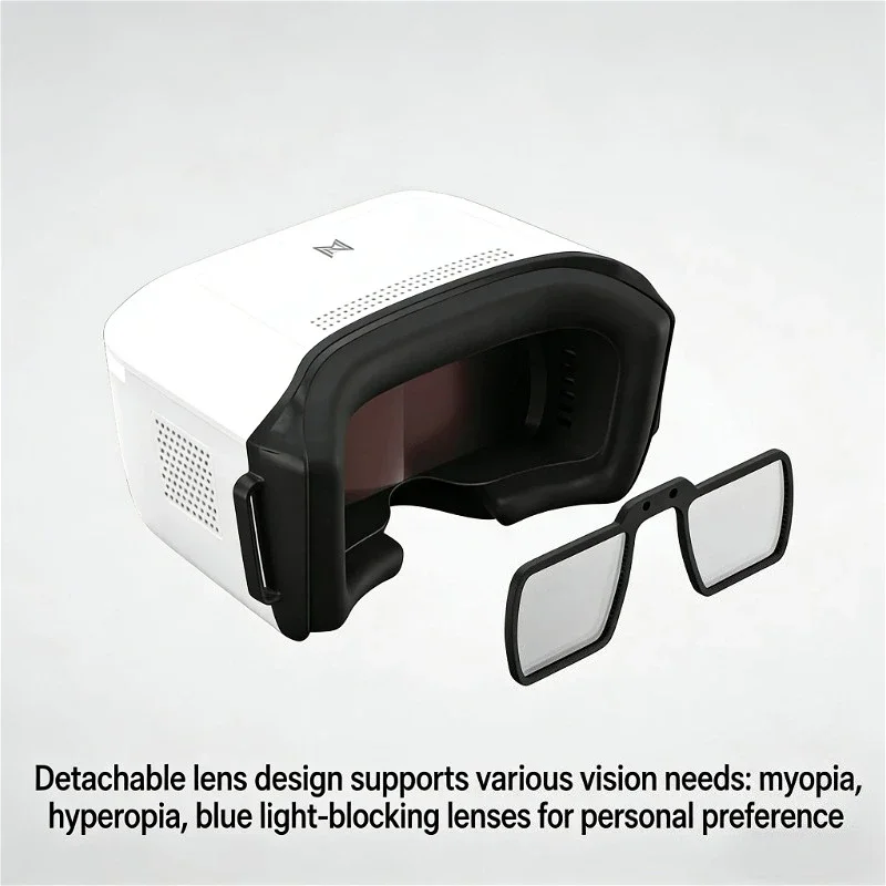 CADDX Walksnail Avatar HD-bril L-1920x1080 4,5 inch 4 km 9-assige hoofdtracking H.265 5.8G FPV-bril voor RC-auto's Vast - Vleugel