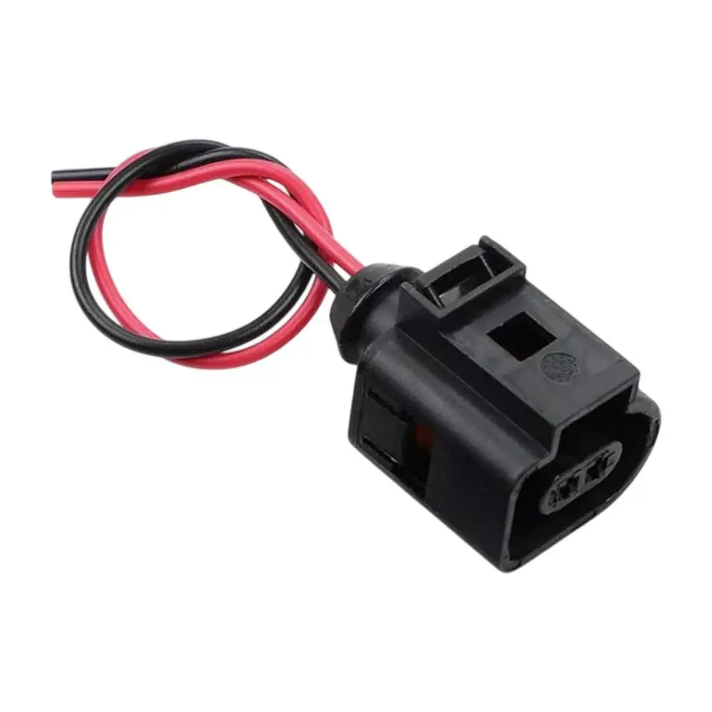 2 Pin Plug Connector 1J0 973 702 Easy to Install High Performance Replace Parts for Audi A4 A6 A7 A8 Automotive Accessories
