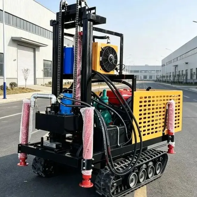 Customized Preferred CE Certified High-Quality Small Water Well Drilling Rig, Bestselling Water Extraction Well Drilling Machine