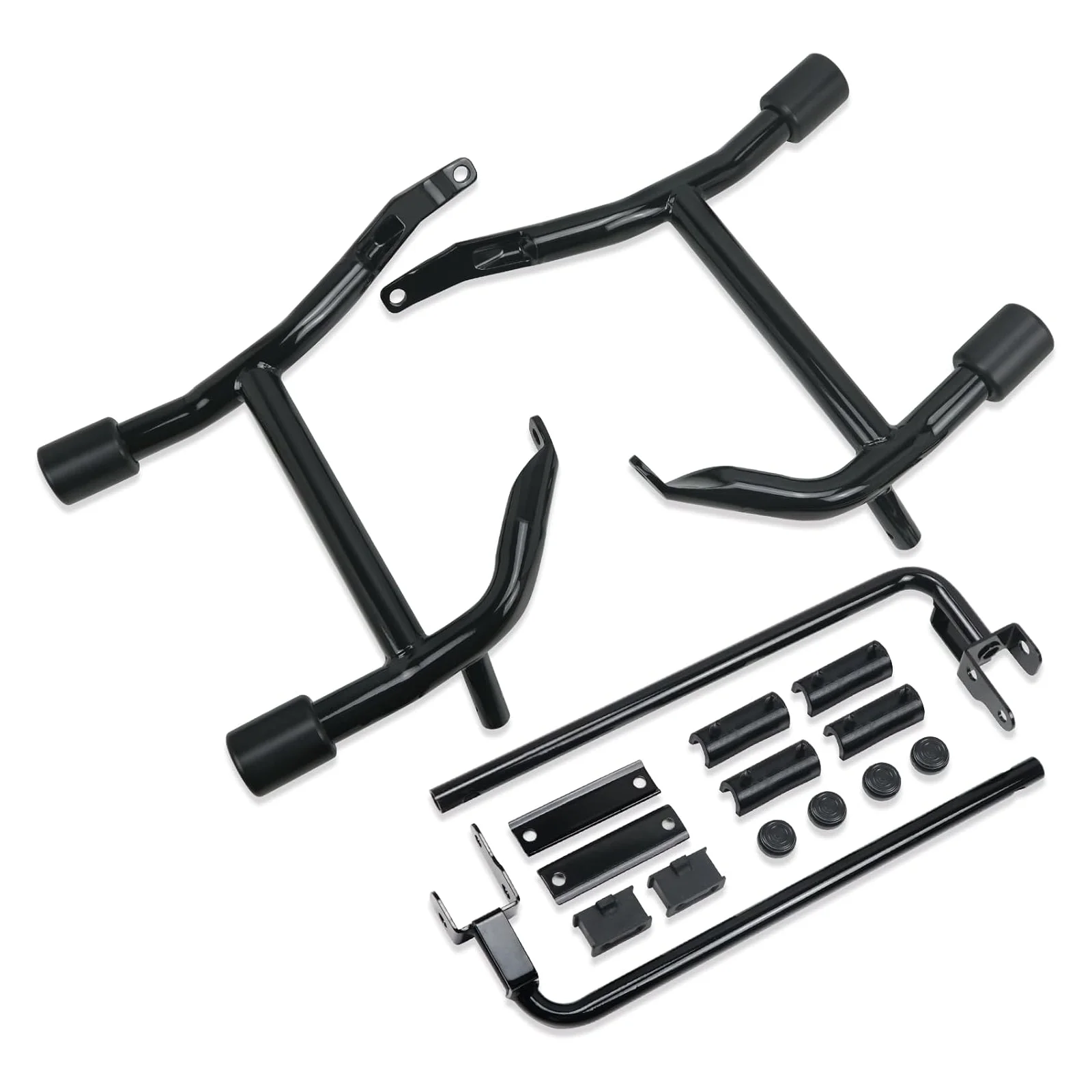 Saddlebags Guard Rear Crash Bar with Support Rails for Harley Touring Street Road Glide 2023-2025 CVO Models