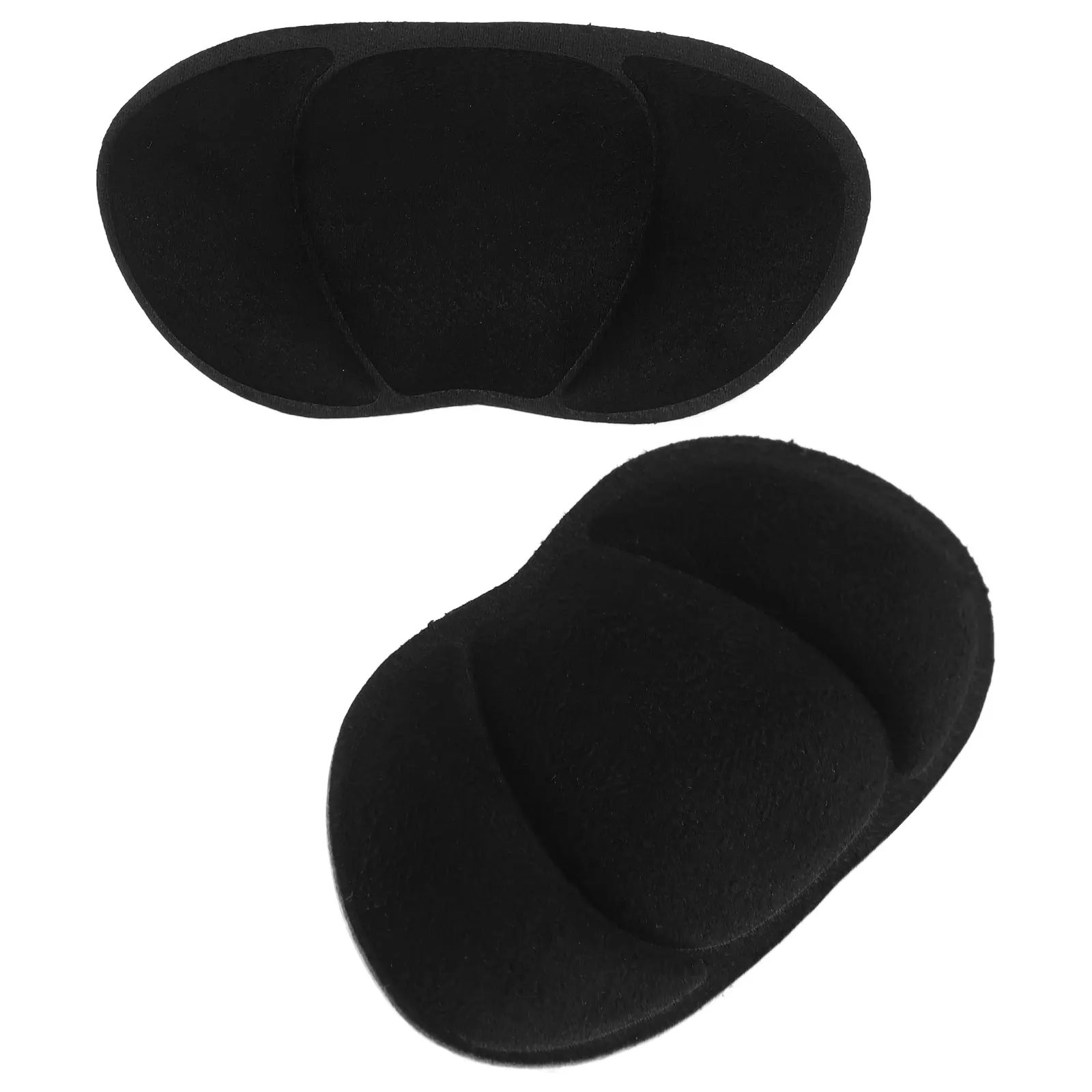 

1 Pair Anti Wear Rear Stickers High Heels Soft Elastic Breathable Material Prevent Blisters Abrasion Self Adhesive Half Size