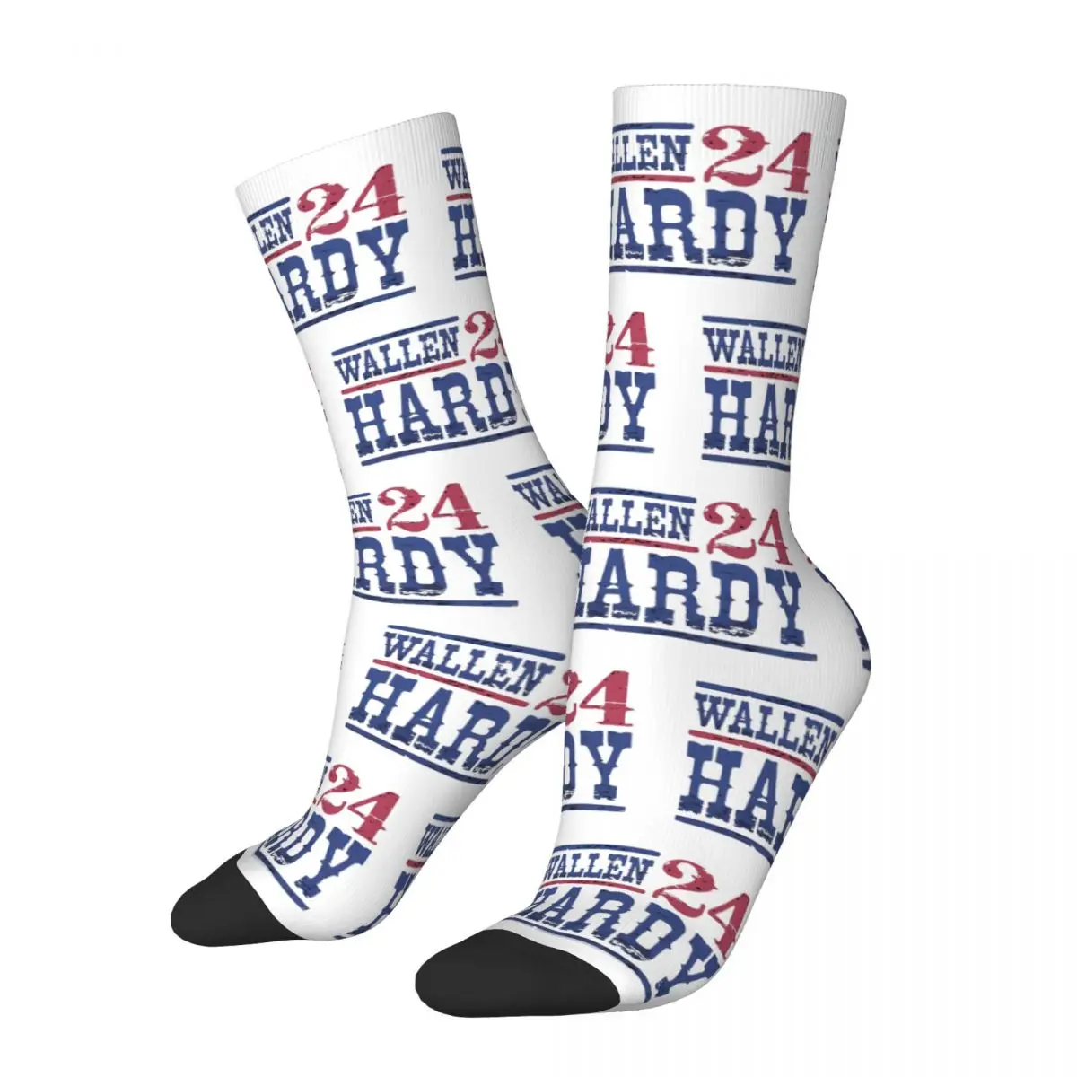 

Vintage Morgan WALLEN Hardy 24 Singer Country Music Merchandise Men Women Socks Cozy High Quality Crew Stockings Warm Best Gifts