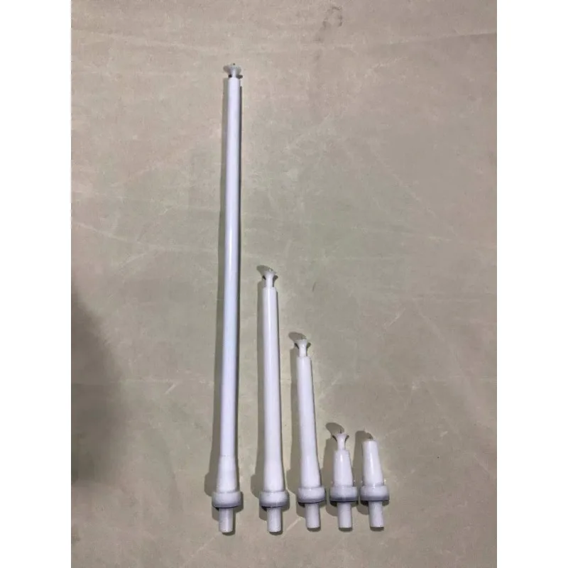 

2 PCS Powder electrostatic spray gun electric needle flat nozzle gun head long rod electrode needle conductive seat accessories