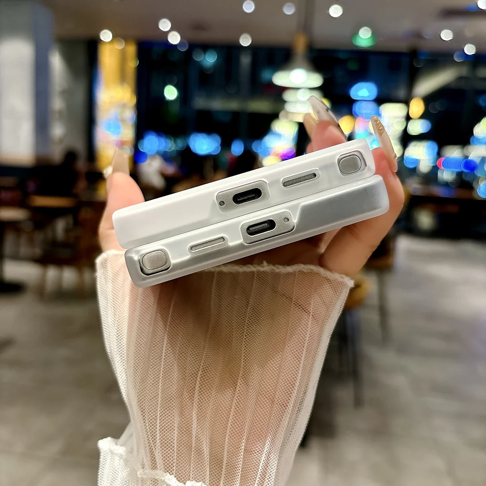 حافظة عسكرية 2 في 1 مضادة للصدمات لهاتف سامسونج s25 الترا 24 23 بلس a16 a55 a54 لون الحلوى سيليكون مغناطيسي Magsafe ناعم