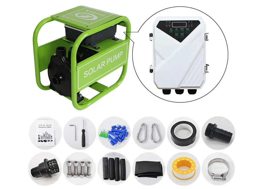 

0.75hp Price Solar Water Pump Kit Solar Water Pump Dc Deep Well for Agriculture