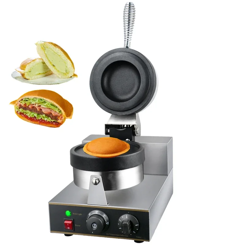 

New Trending Snack Machine Commercial Ice Cream Hamburger Press Machine Ufo Burger Maker Machine