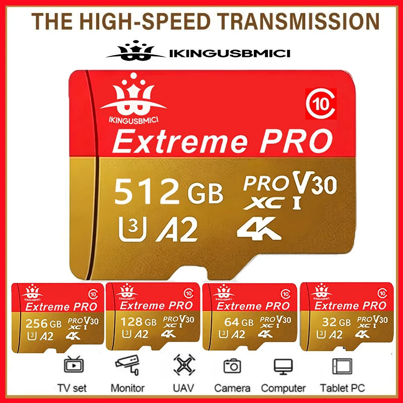 Standard Memory Card 16GB/64GB/256GB/512GB and Micro SD Card SD Cards TF Cards Ultra High Speed for Nintendo Switch Lite