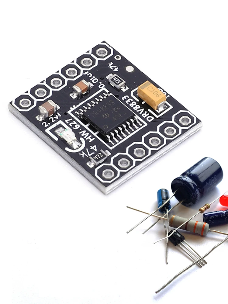 DRV8833 Motor Drive Module 2pcs 6 Pin DC Gear Motor Driver 1.5A Single H Bridge Silent Stepper Motor Driver DIY Components image 4