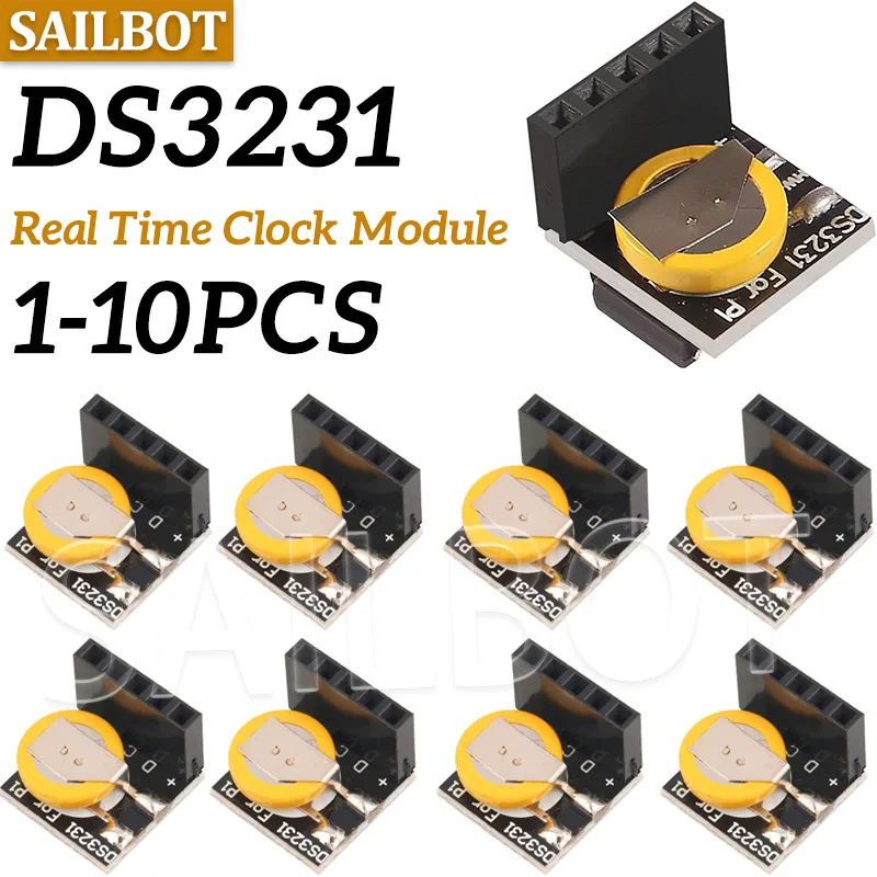 1-10pcs Precision DS3231 Real Time Clock Module RTC DS3231 3.3V/5V for Raspberry Pi for arduino DIY Kit