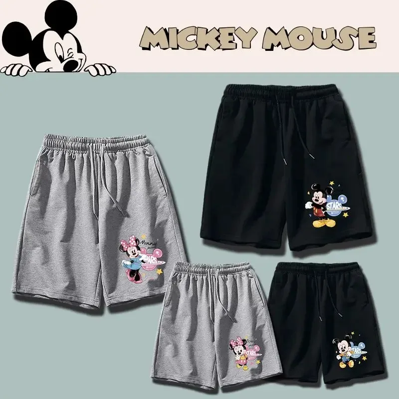 Disney Mickey Boys and Girls Sports Cotton Shorts Teen Super Hot Large Size Five-Point Pants Tide