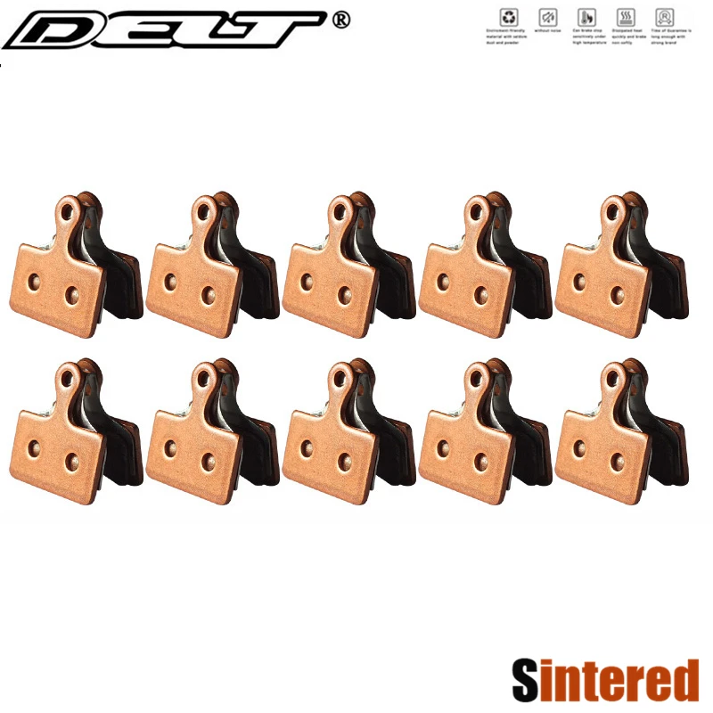 DELT 10 Pair Bicycle Disc Brake Pads For SHIMANO XTR,M9100,M9110,BR-M8110,DURA-ACE R9150,K03Ti,K03S,K02S,Sintered,BIKE,Part