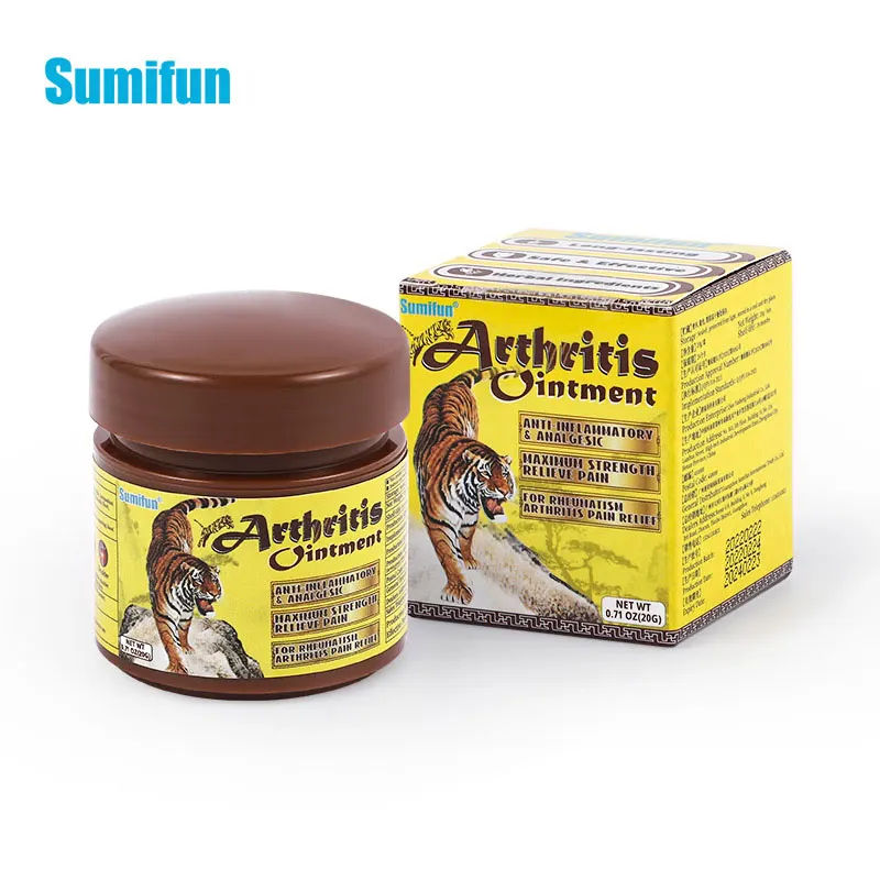 

20g Sumifun Tiger Arthritis Ointment Lumbar Spine Balm Shoulder Neck Lumbar Neck Pain Analgesic Chinese Cream