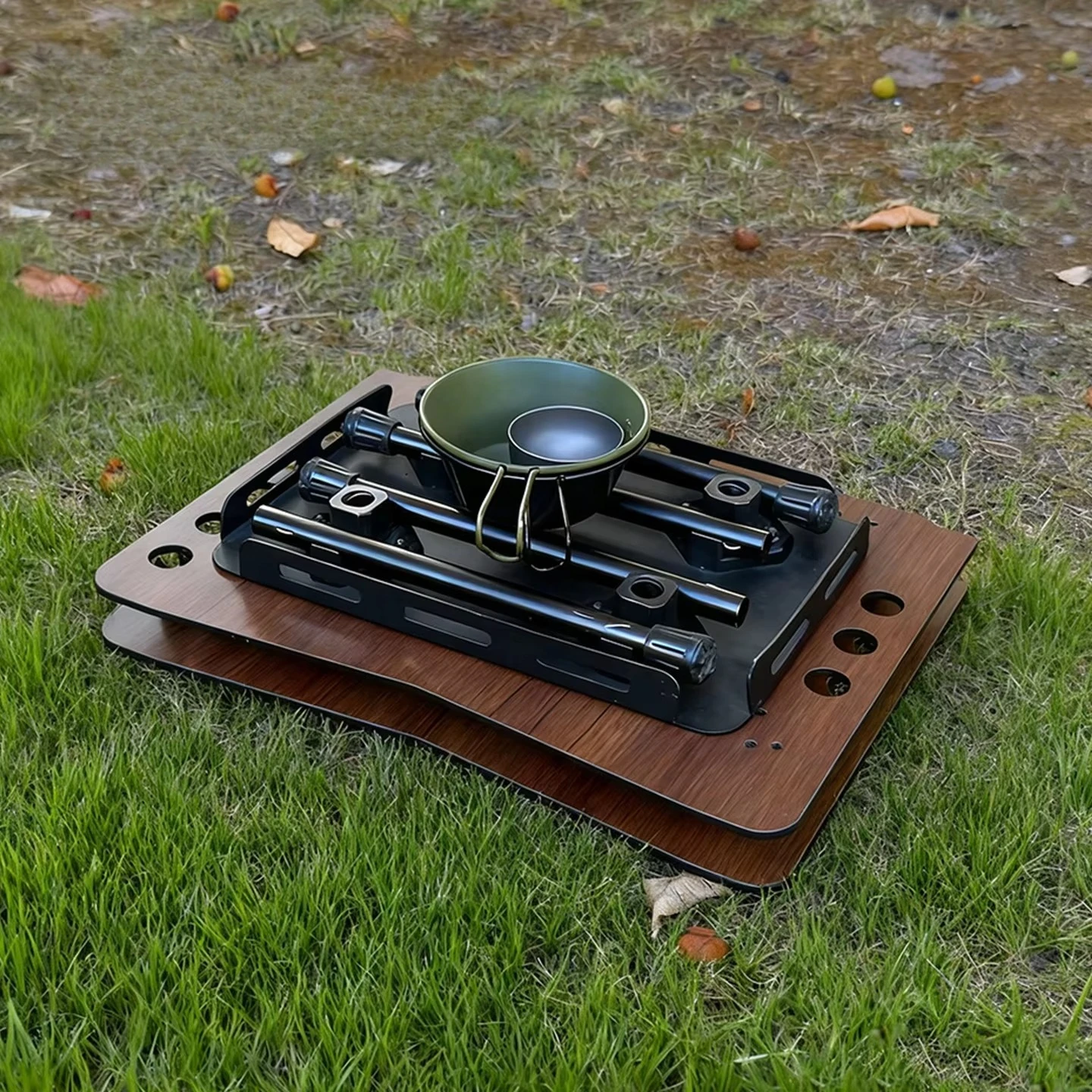 Outdoor Aluminum Folding Table - đánh giá và giá Camping Cooking Table Foldable