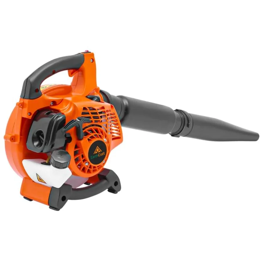 

3-in-1 26CC Gas Leaf Blower with Mulcher and Vacuum for Lawn Yard Care 450 CFM 200 MPH High-Speed Performance Low Vibration 2-C