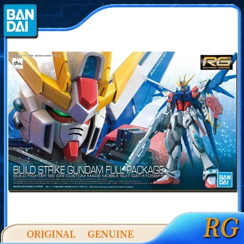 بانداي الأصلي حقيقية RG 1/144 بناء سترايك جاندام حزمة كاملة أنيمي عمل أرقام لعبة أطفال هدية تحصيل نموذج الحلي #2