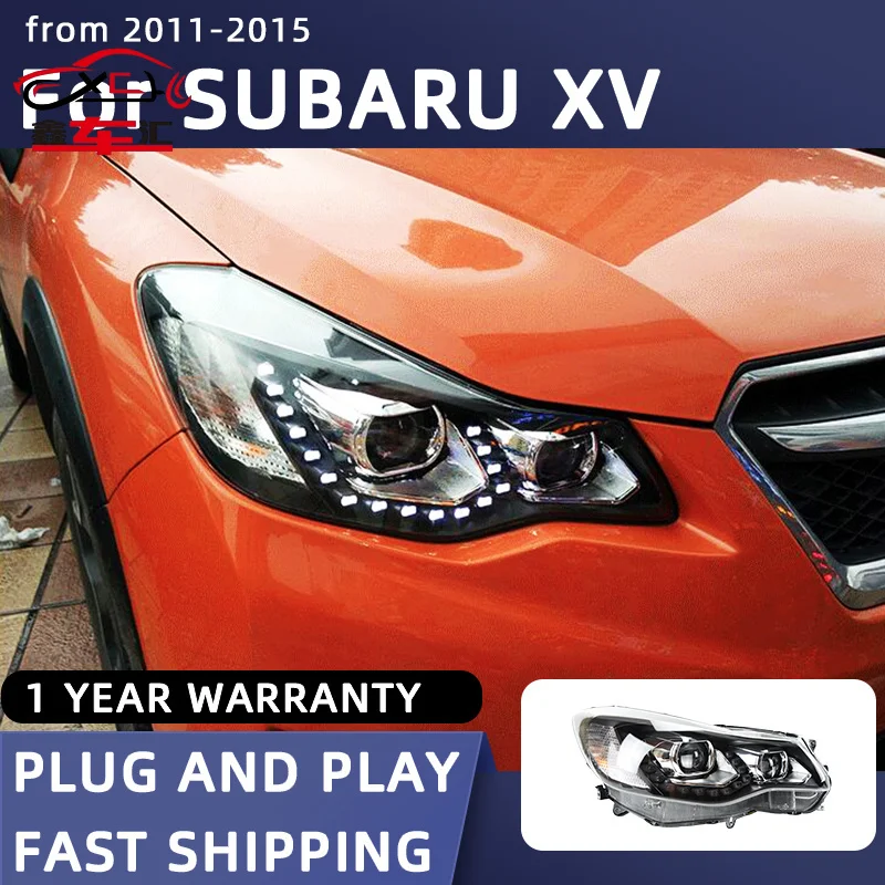 

Car Styling Headlights for SUBARU XV LED Headlight 2011-2016 LED Head Lamp DRL Signal Projector Lens Automotive