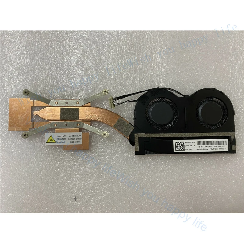 V+  Original for  Lenovo ThinkPad X1 Yoga 6th CPU Cooling Fan Heatsink ND55C86 5H40W36671