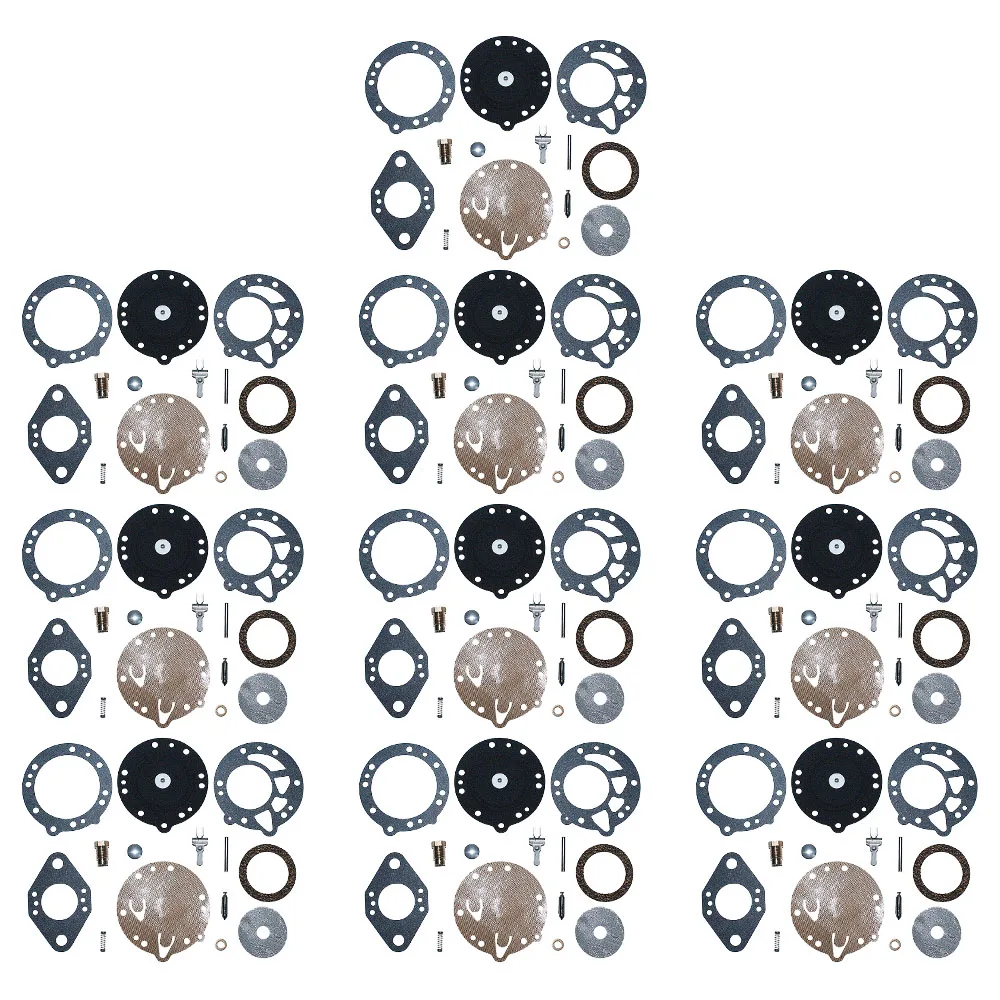 10pcs/lot Carburetor Repair Kit For Tillotson RK-114HL HL-166C HL-351A HL-352A HL-392A Replacement Spare Part Carb