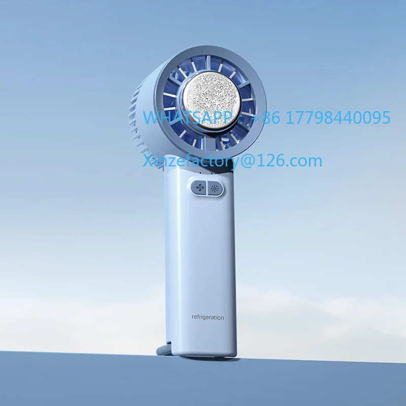 

Customizable Handheld fan 1PCS refrigeration portable new charging long battery life