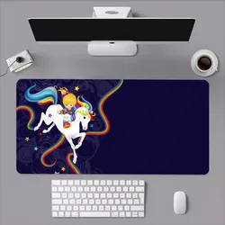 Cartoon R-Rainbow Brite Cute Mouse Pad Computer Laptop Gaming Office Wrist Guard Non Slip Keyboard Pad