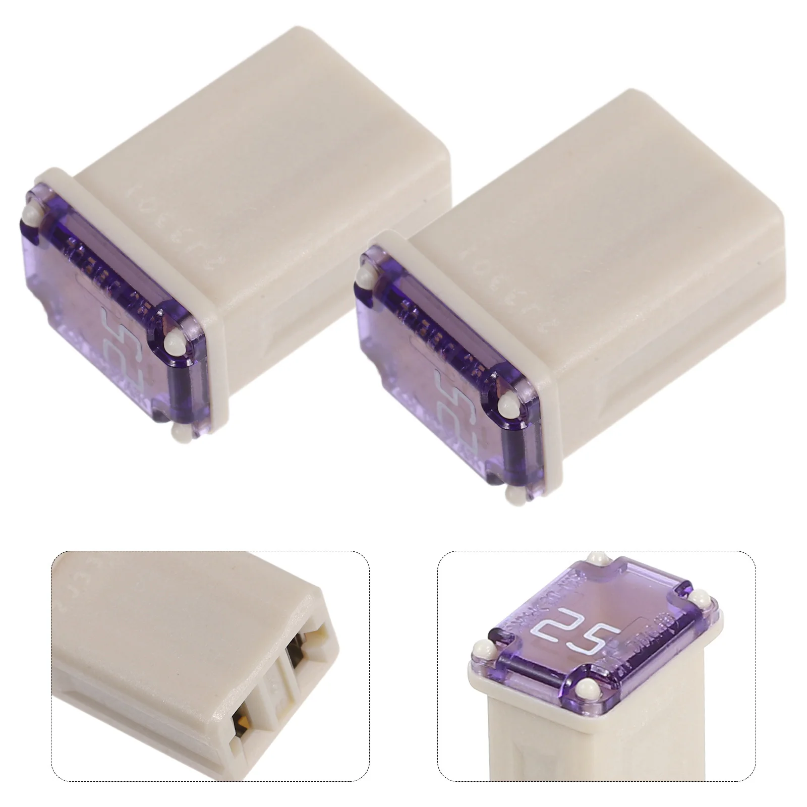 

10Pcs Micro Square Car Compact Low Profile Automotive for Circuit Protection Truck Mini Auto Fuse Set Reliable