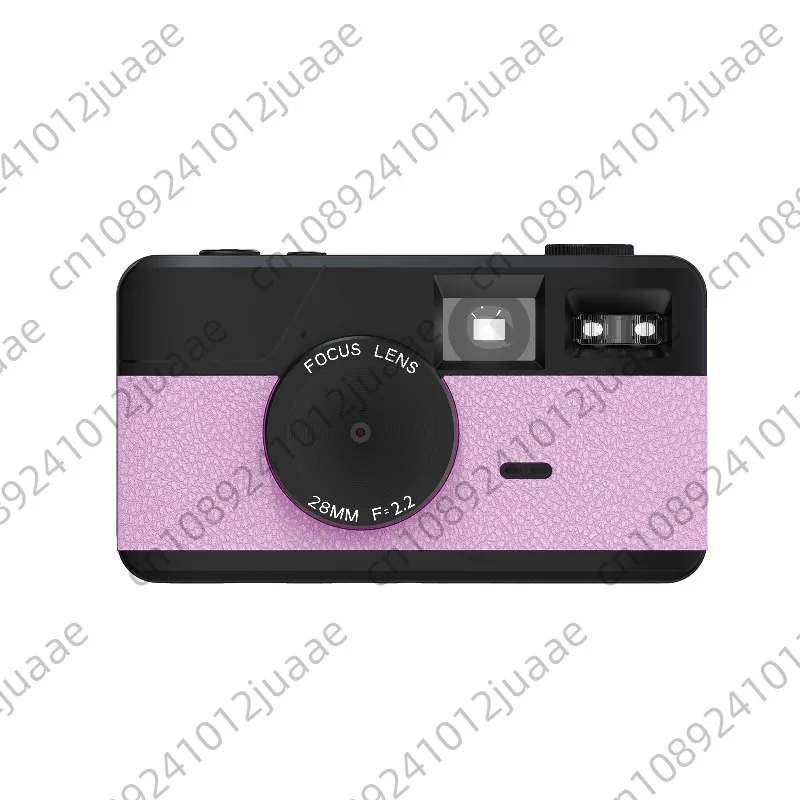 

Retro Non-screen Digital Camera with 8 Modes, Filter 8MP Photos, LED Flash Counter, Camera