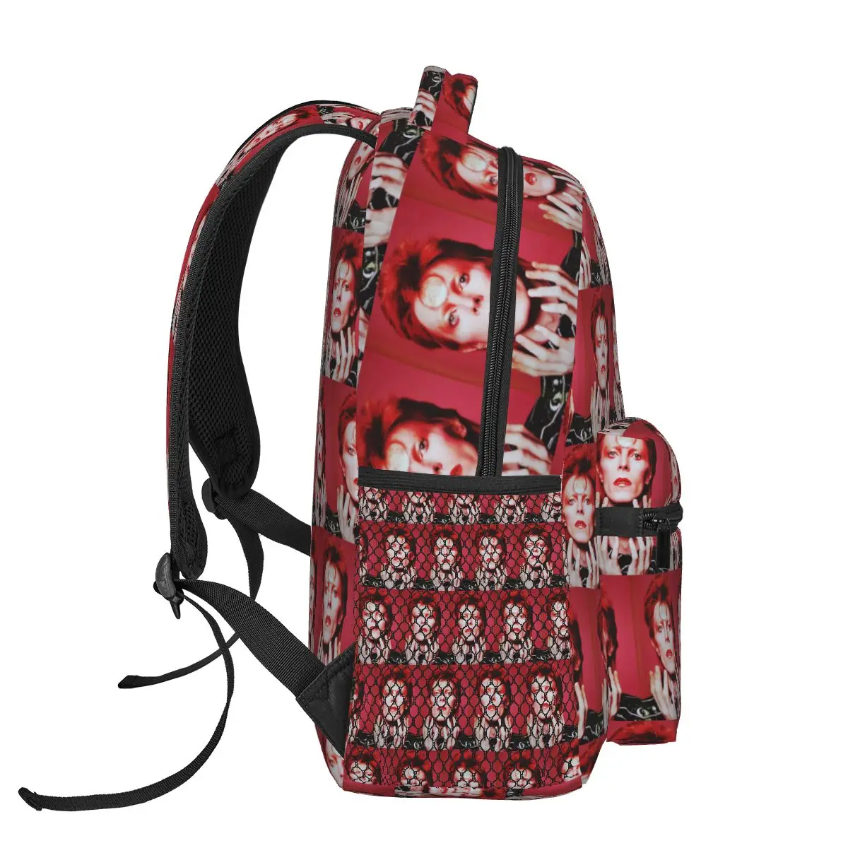 Zaino Davids Bowied Vendita calda Zaino per bambini di grande capacità Borsa da scuola Borse a tracolla per uomo Donna