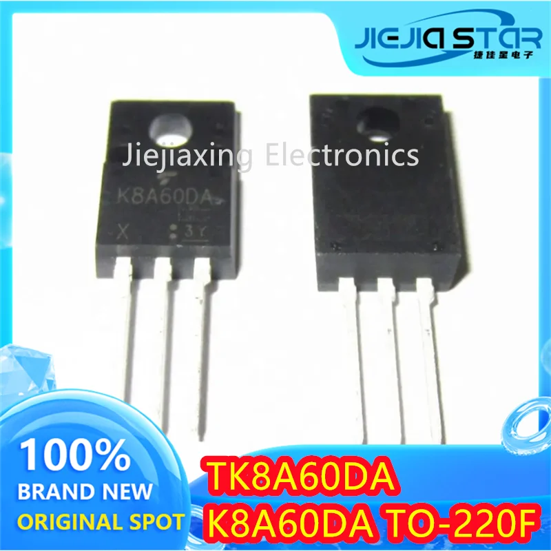 (5/10pieces) K8A60DA TK8A60DA K8A60D TO220F LCD power supply field effect tube brand new original electronics