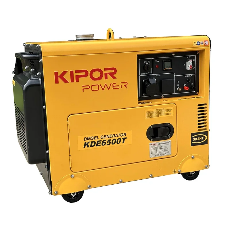 

KIPOR POWER 7KW Single-Phase Silent Diesel Generator 110/220V 60Hz Low Noise diesel generator