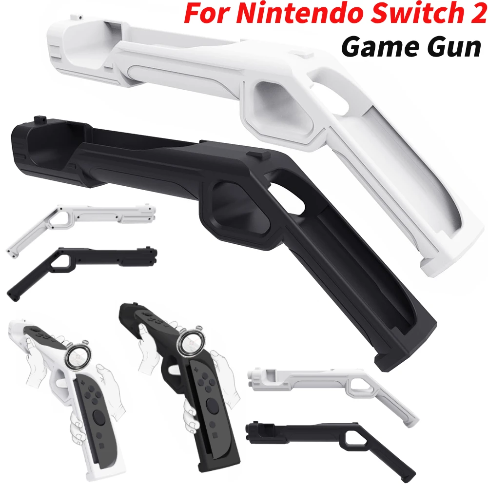 Pistolet do gier strzelankowych Joy-Con do NS2 Switch 2, mały uchwyt, gamepad, pistolet somatosensoryczny, uchwyt lewy i prawy do Switch 2