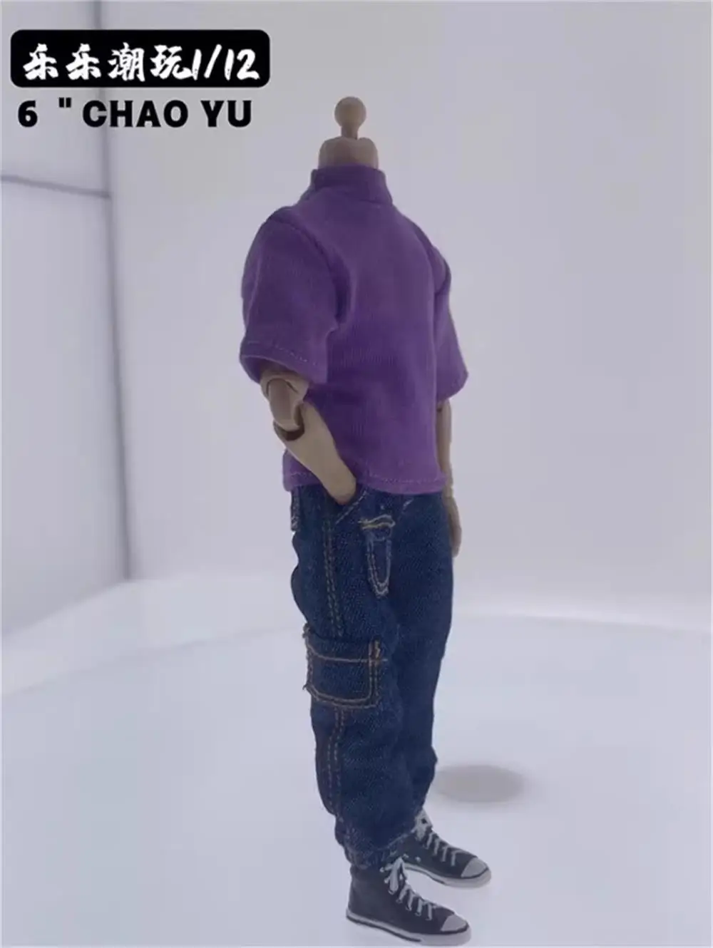 ขาย1/12ที่ทันสมัยแฟชั่นเสื้อแขนสั้นหลายสีตัวเลือกสำหรับ6 "ชิ้นส่วนตุ๊กตาขยับแขนขาได้จากที่เกิดเหตุ DIY